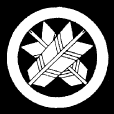 丸に違い矢