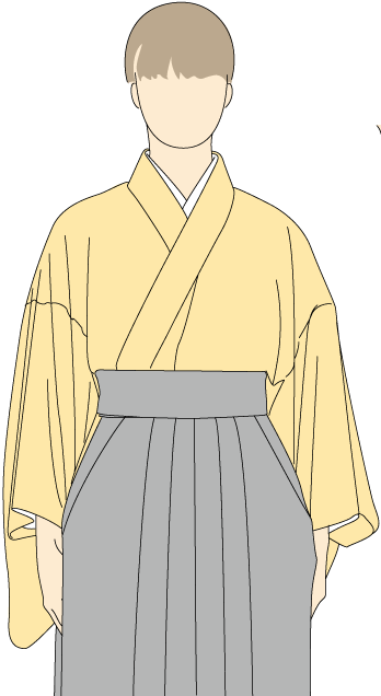 弓道袴の着付け