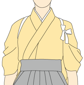 弓道たすき・前